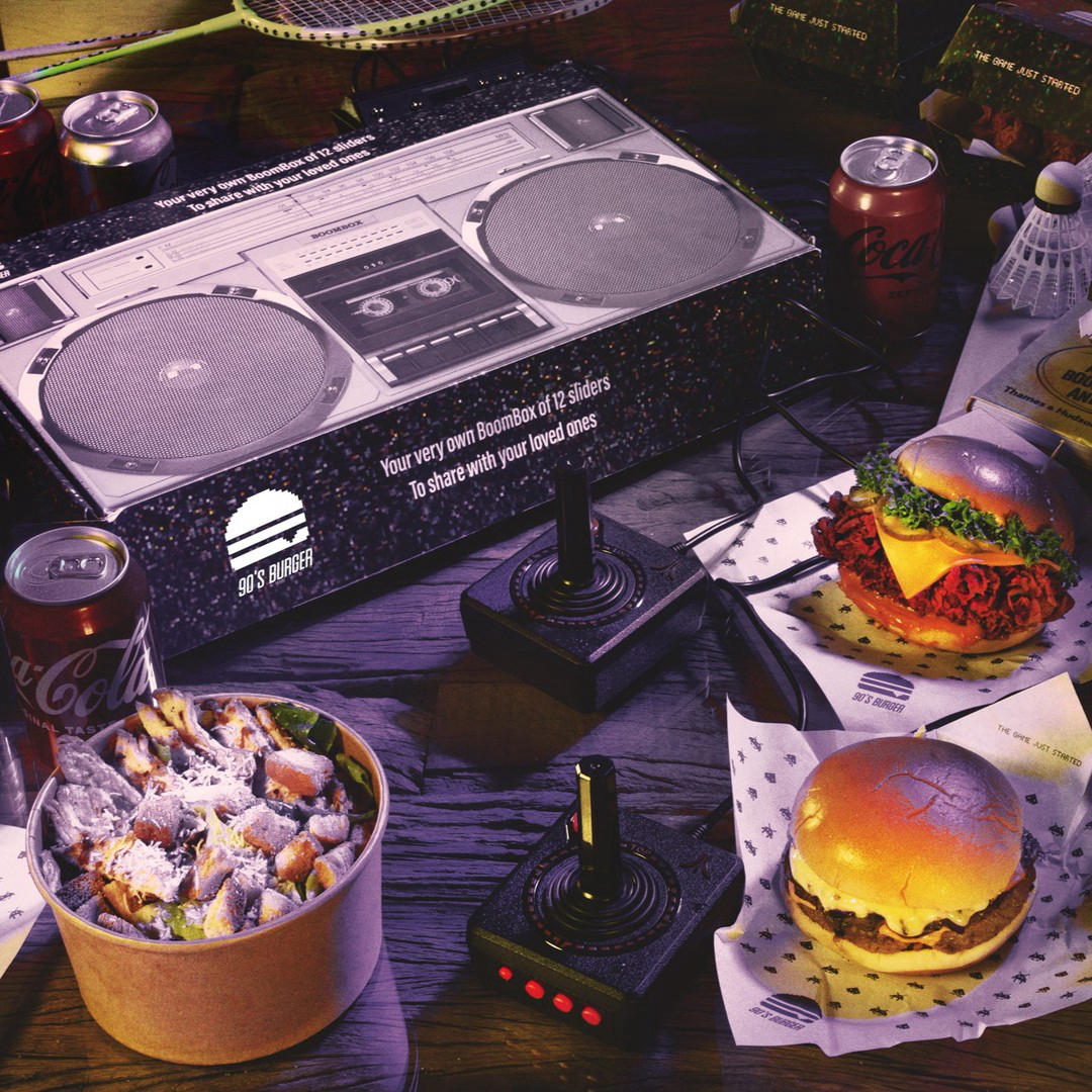 90s Burger Restaurant - Get a taste of 90's BurgerIt's time to step back in time