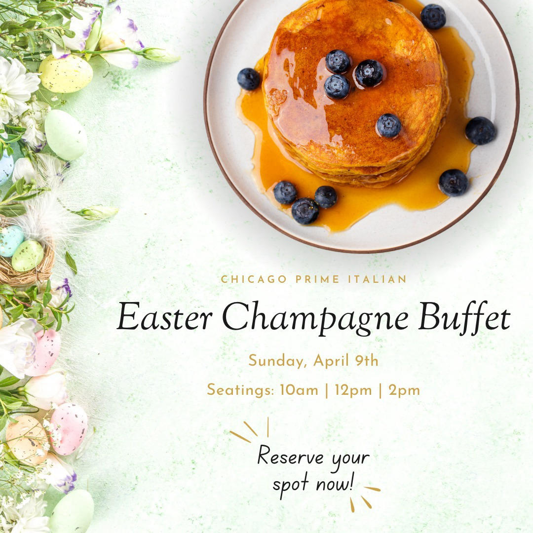 Hop into Easter with our Champagne Buffet